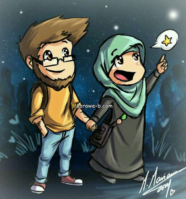 اجمل الصور رومانسية دينية كرتون 1