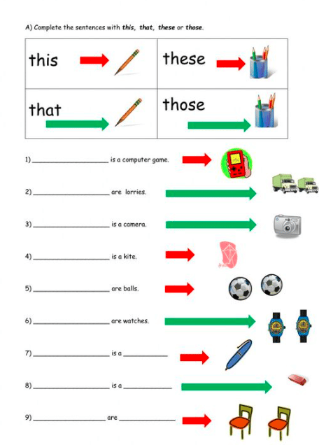 ورقة عمل انجليزي 3