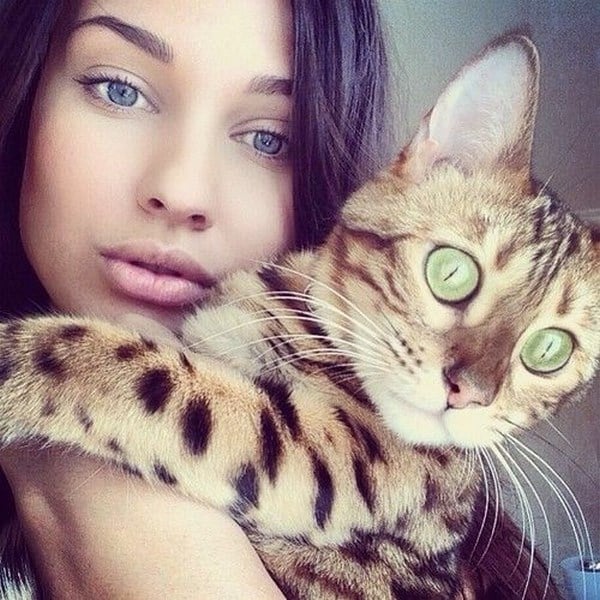 رمزيــات قطط وبنات 3