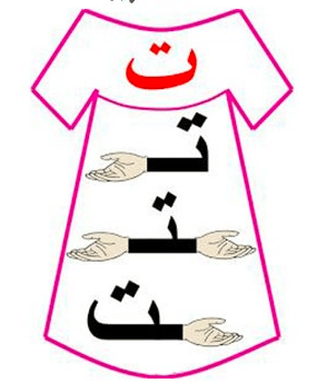 حرف التـاء للأطفال 3