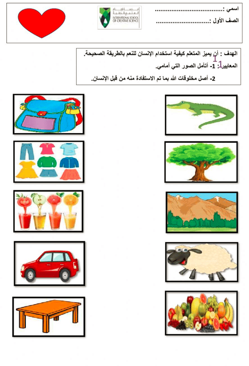 ورقة عمل الله الخالق 1