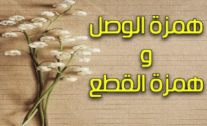 أوراق عمل همزة الوصل والقطع تمارين