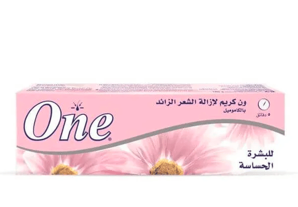 كريم one لإزالة الشعر للمناطق الحساسة
