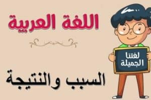 تدريبات على السبب والنتيجة
