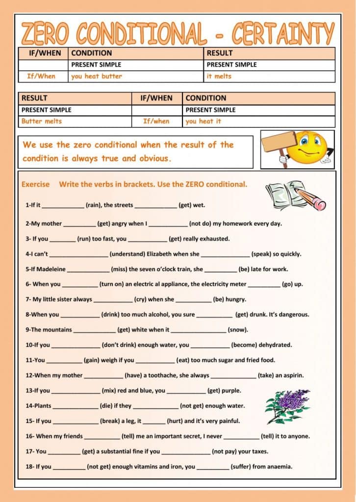 تمارين على zero conditional