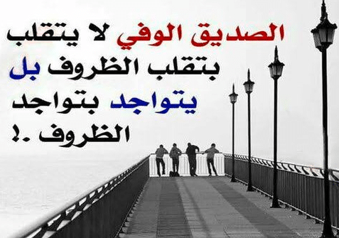 كلمات عن الصداقة