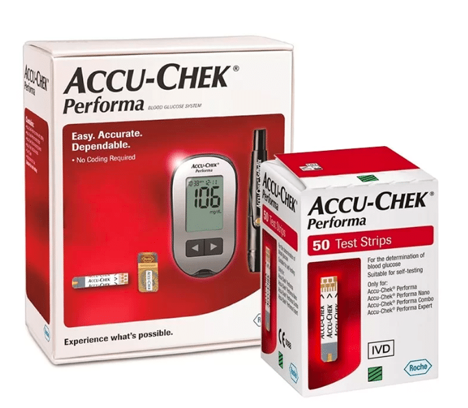 طريقة استخدام جهاز السكر accu-chek performa