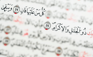 كل من عليها فان ويبقى وجه ربك ذو الجلال والإكرام
