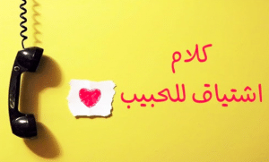 كلمات تعبر عن الاشتياق للحبيب