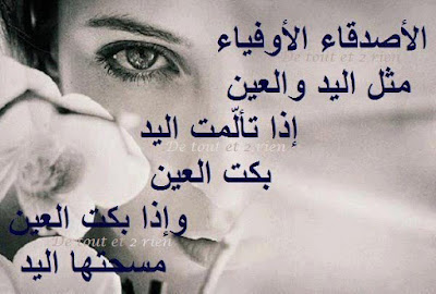 كلام عن الأصدقاء الأوفياء