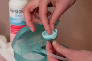 كيفية استخدام physiomer baby