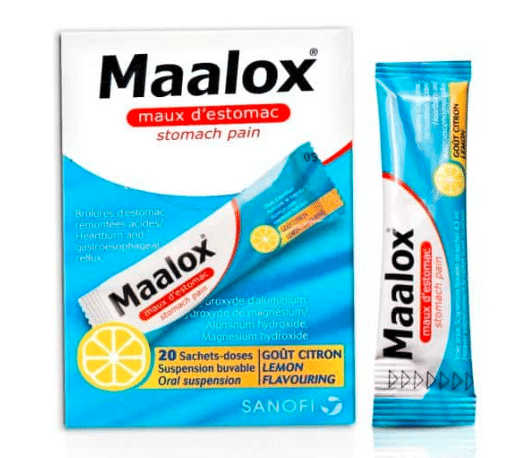 كيفية استخدام maalox