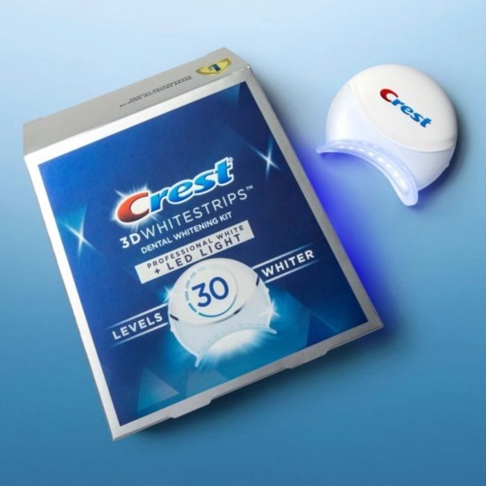كيفية استخدام crest 3d white