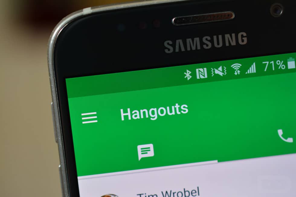كيفية استخدام hangouts 