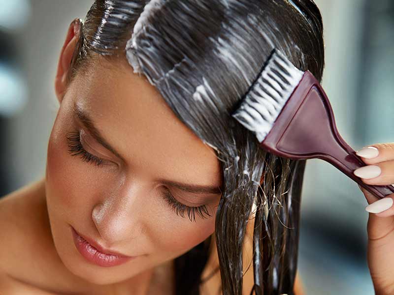 كيفية استخدام hair mask