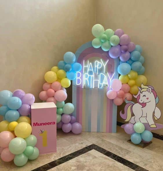 ثيمات عيد ميلاد اطفال بنات