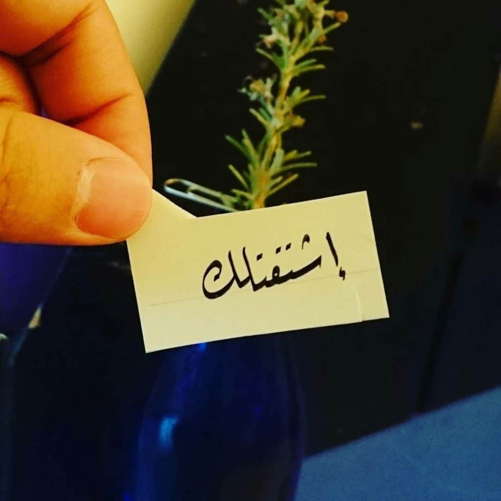 رد على كلمة اشتقتلك