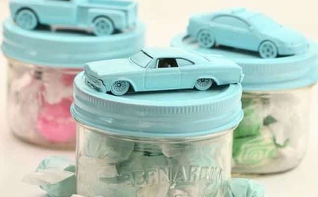 افكار لعمل توزيعات مواليد في البيت