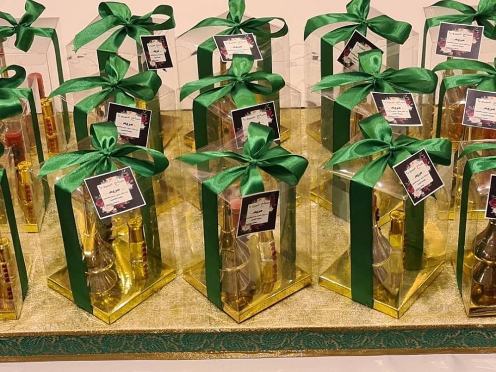 أفكار توزيعات ليلة الحناء