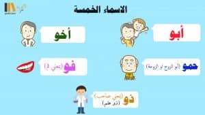 تمارين عن الأسماء الخمسة