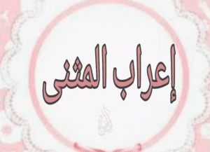 اعراب الاسم المثنى