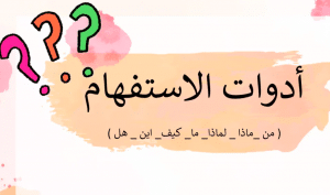 شرح حروف الاستفهام