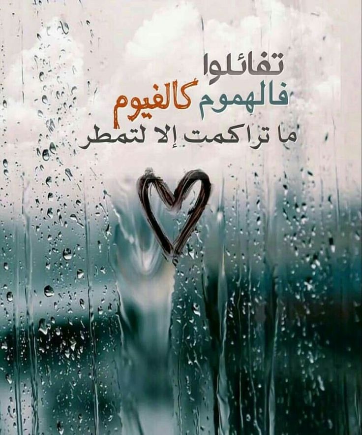كلمات وصور عن المطر2