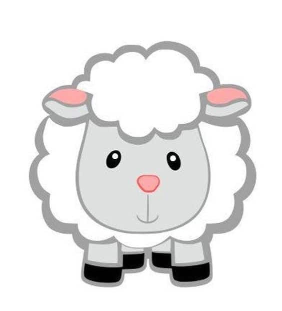 وجه خروف العيد كرتون3