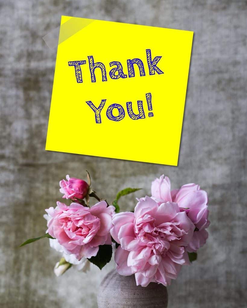 thank you messages for friends