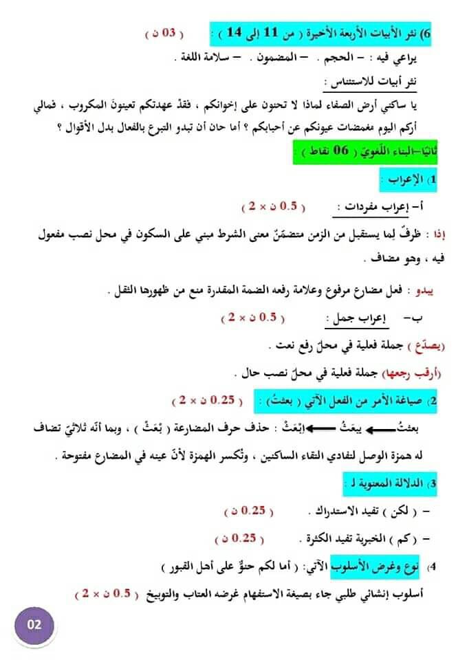 حل موضوع في شعر المهجر4
