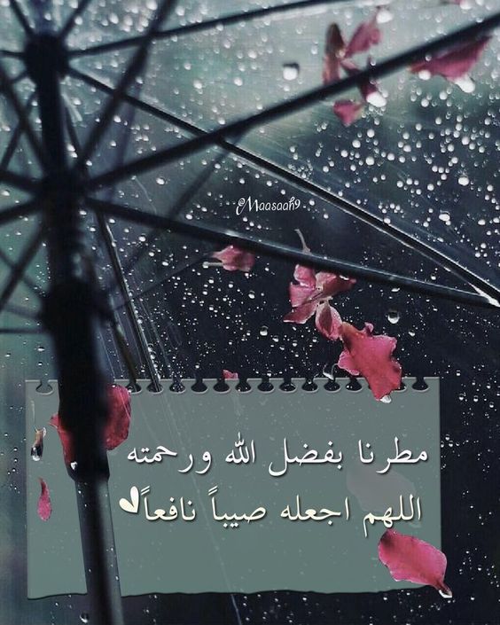 ملصقات دعاء المطر4