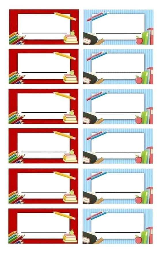 استكرات اسماء للمدرسه جاهزة للطباعة3