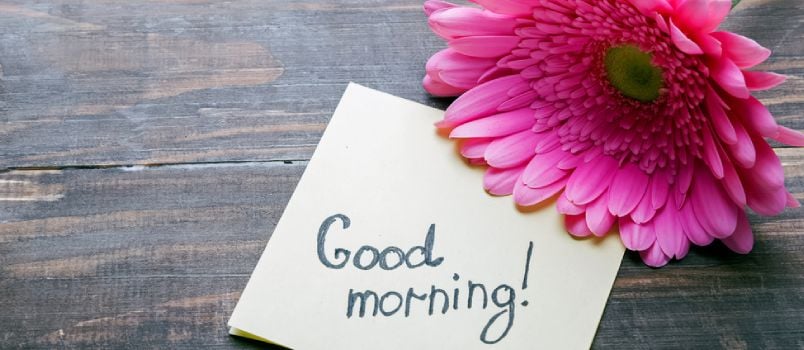 good morning message for friend