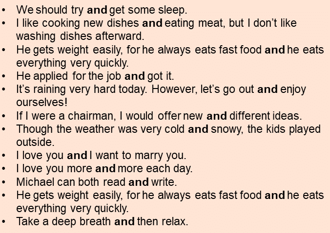 جمل بالانجليزي فيها and