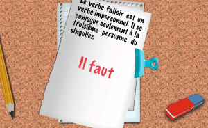 جمل بالفرنسية فيها il faut