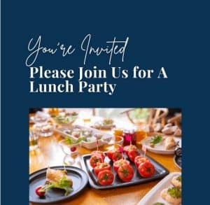 lunch invitation message