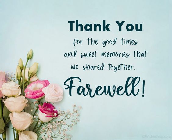 farewell party invitation message