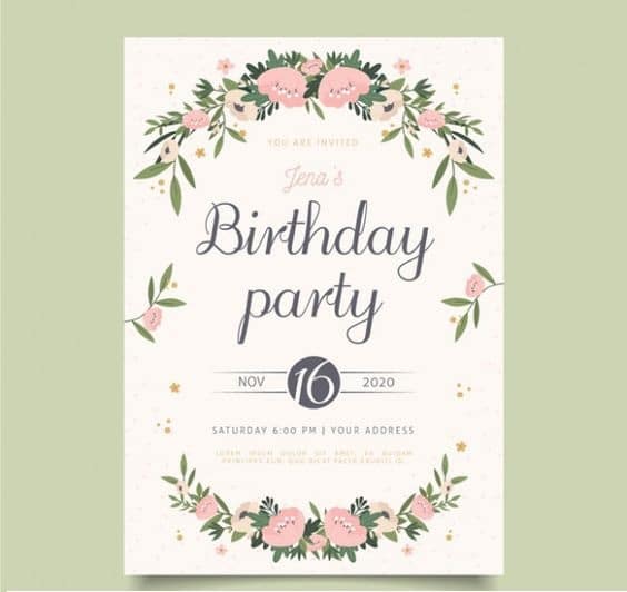 birthday invitation message for colleagues