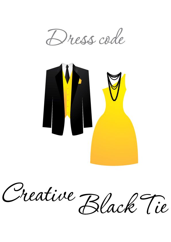 party invitation dress code wording samples 18