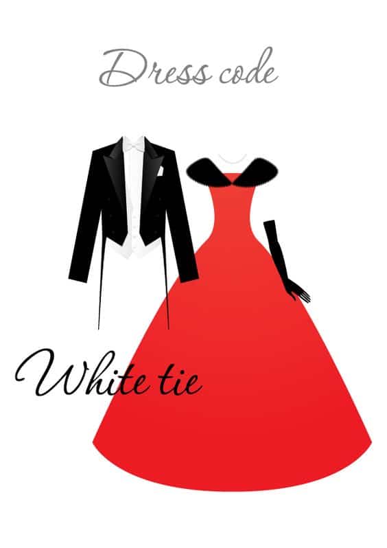 party invitation dress code wording samples 17