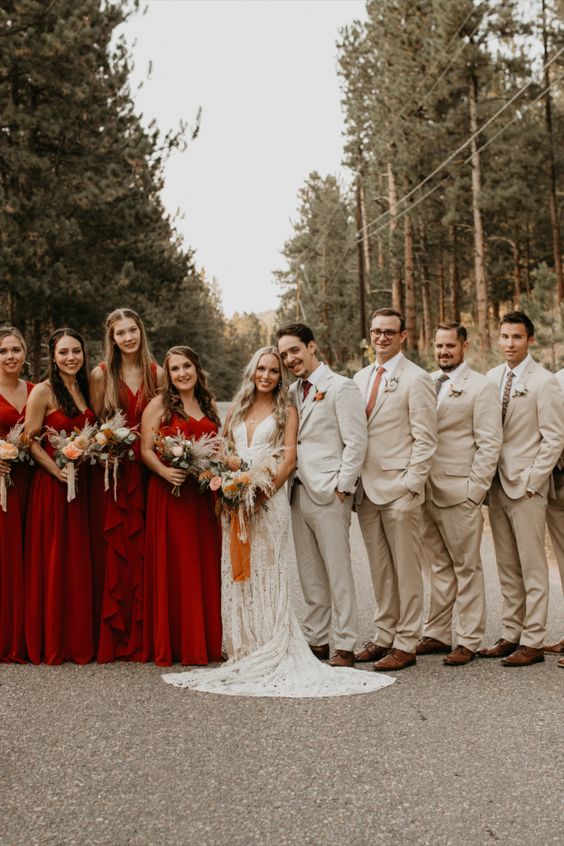 fun and unique wedding attire wording samples 4