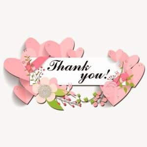 words of thanks and appreciation