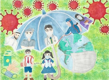 رسومات عن الصحة2