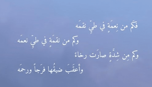 جمل فيها كلمة نقمة