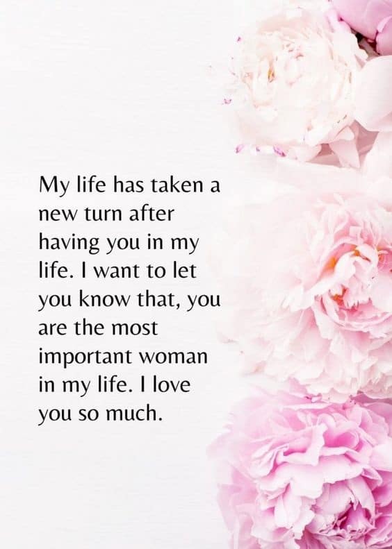 long love message to make her cry