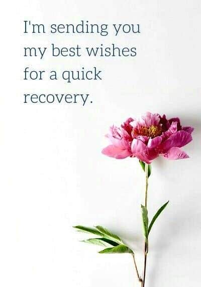 what to say to someone after surgery