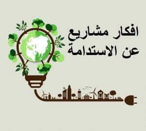 افكار مشاريع عن الاستدامة