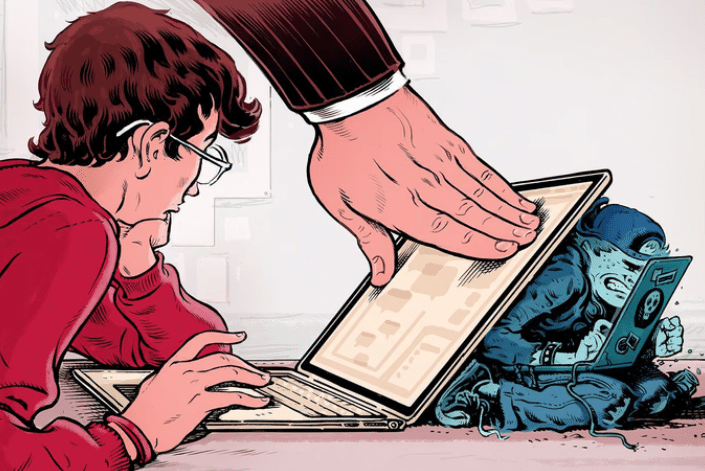 How to get rid and treat 
 3 cyberbullying
