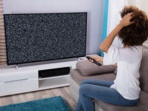 حل مشكلة ظهور الصوت بدون الصورة في التلفزيون