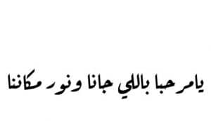 عبارات تقديم عرض باللغة العربية
